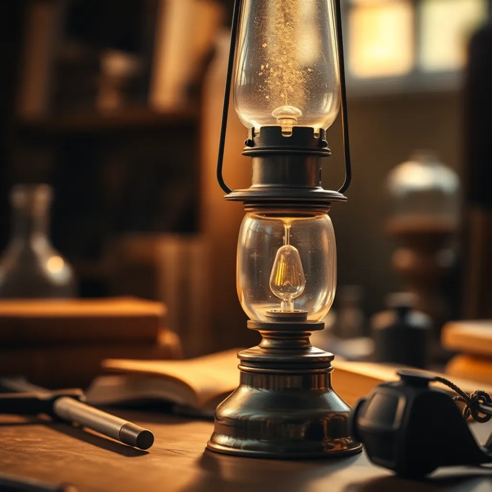 lampa naftowa kto wynalazł