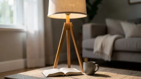 lampa podłogowa trójnóg