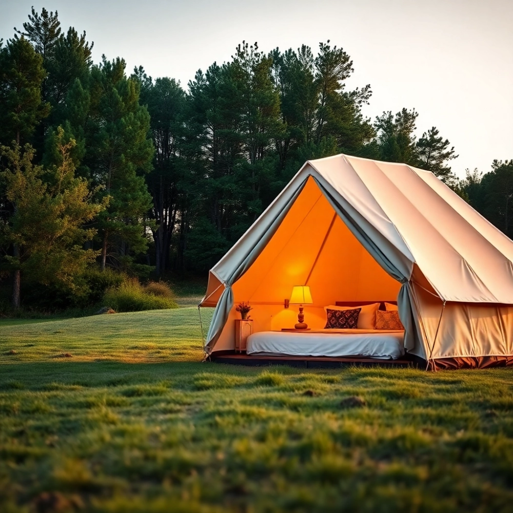 Glamping Namiot Cena
