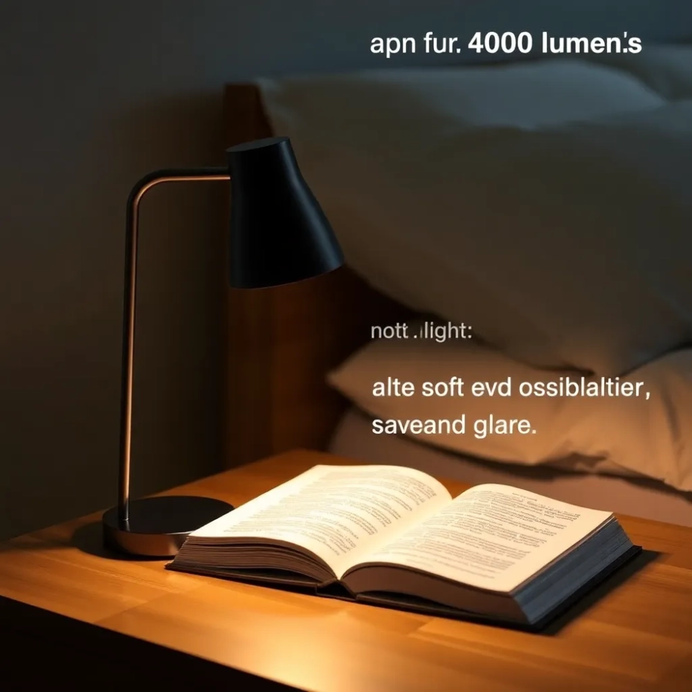 Ile lumenów do lampki nocnej