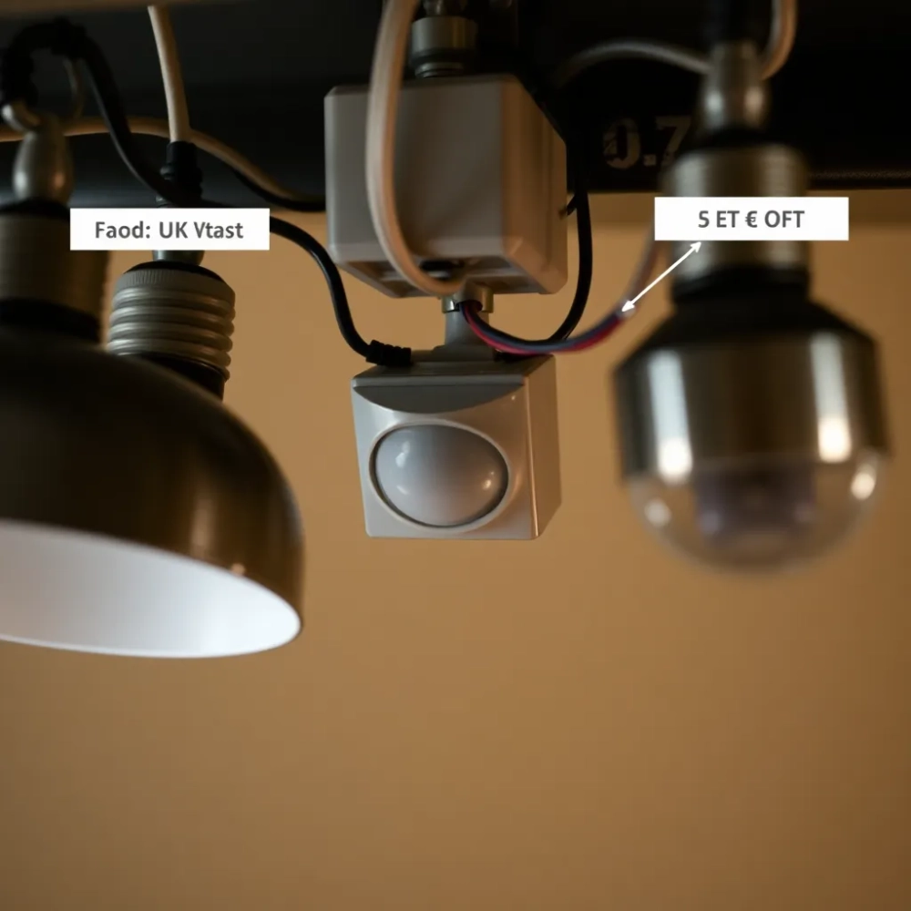 Jak podłączyć czujnik ruchu do kilku lamp