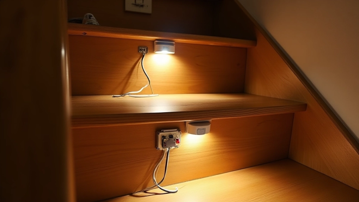 jak podłączyć lampki schodowe z czujnikiem ruchu