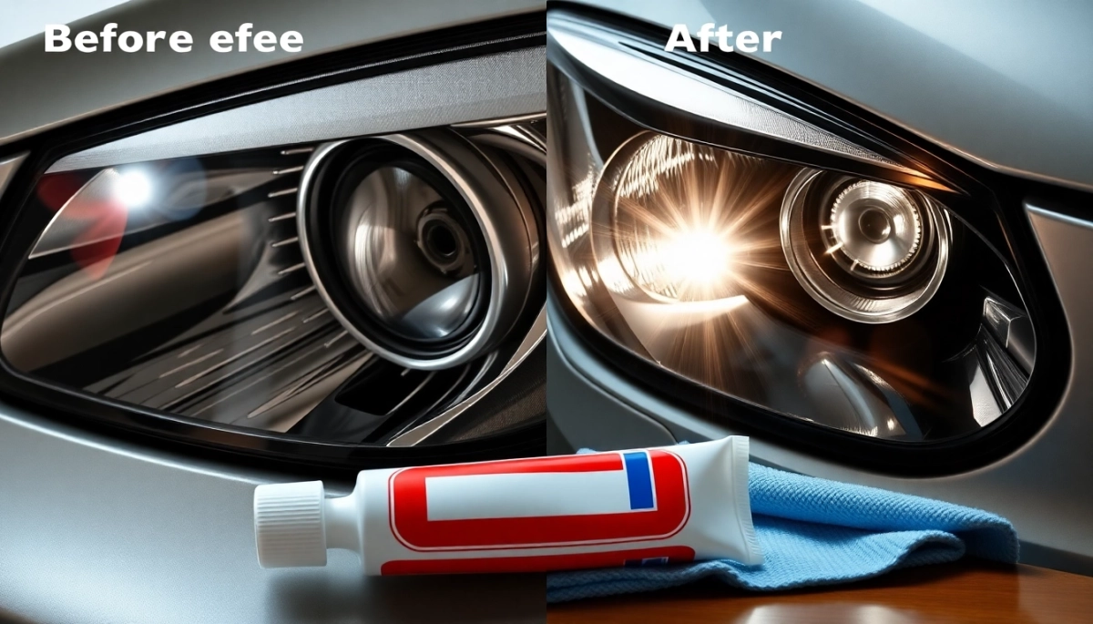 Jak polerować lampy pastą do zębów