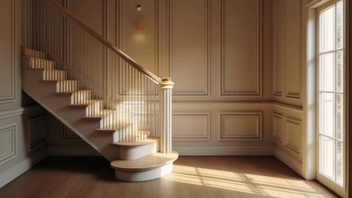 Lamperia na klatce schodowej