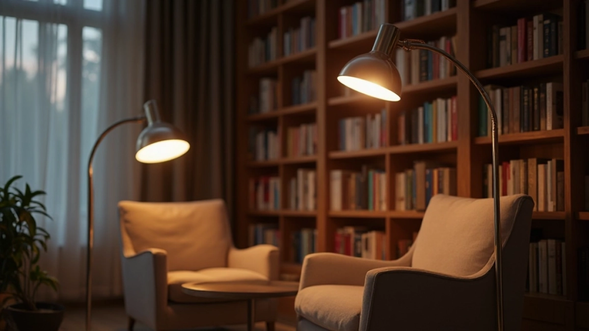 lampy stojące do czytania
