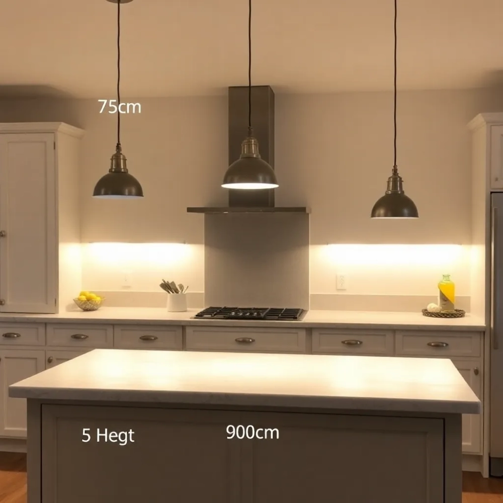 Na jakiej wysokości lampa nad wyspą