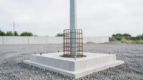 Fundament pod słup oświetleniowy 12m