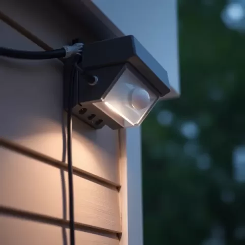 Jak podłączyć lampę z czujnikiem ruchu