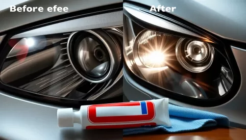 Jak polerować lampy pastą do zębów