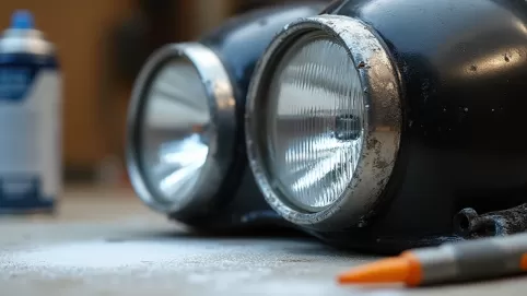 jak pomalować lampę sprayem