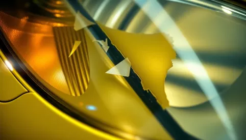 Jak usunąć lakier bezbarwny z lampy