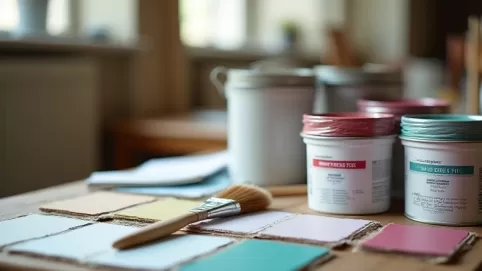 jakie farby do malowania lamperii