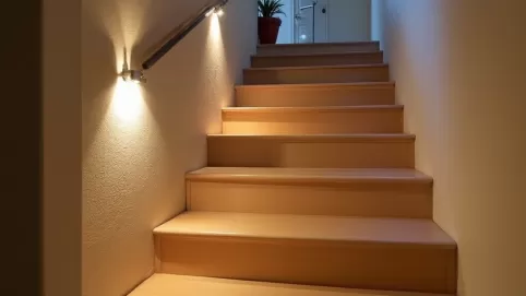 Lamperia na schodach