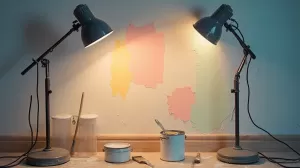 lampy do malowania ścian