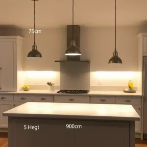 Na jakiej wysokości lampa nad wyspą
