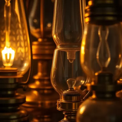 Stare lampy naftowe cena